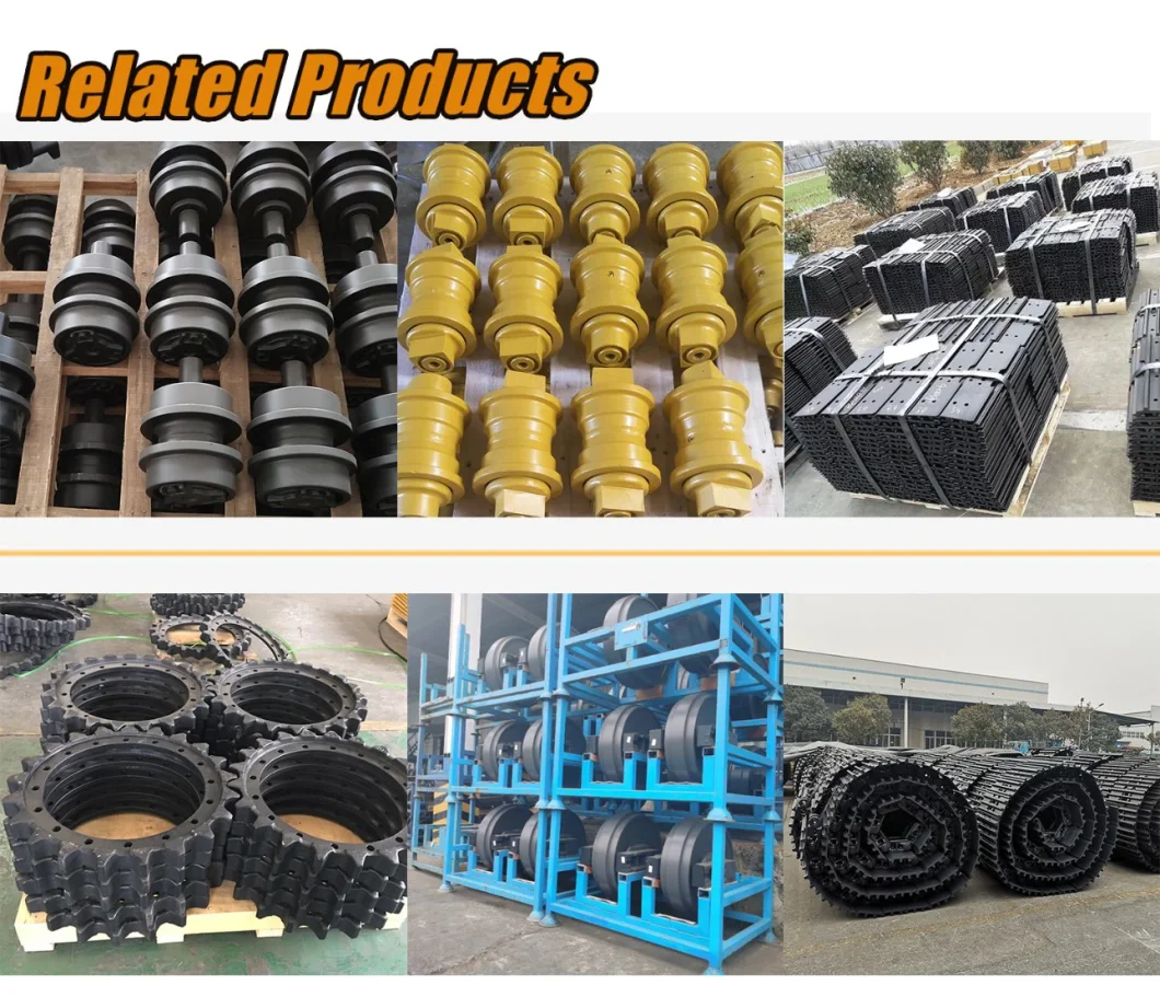 PC200/PC210-5/PC220/PC300/PC360/PC400/PC450 Track Roller Front Idler Carrier Roller for Komatsu Excavator